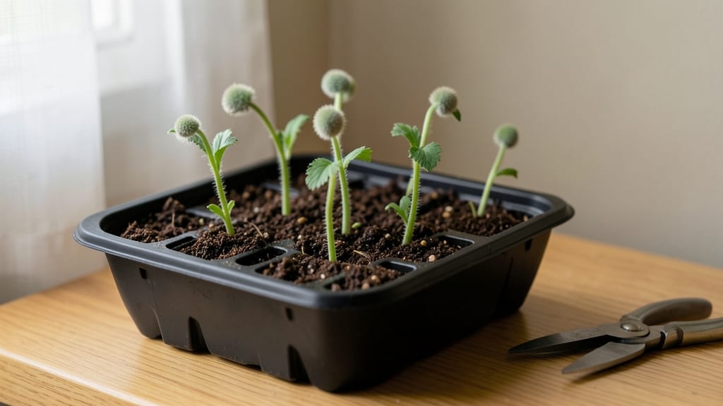 Germinated Poppy Seeds Growing Guide: Fast Sprouting in 3 Days With No Soil